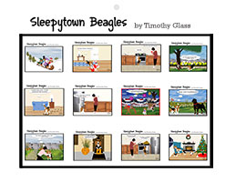 Sleepytown Beagles Calendar