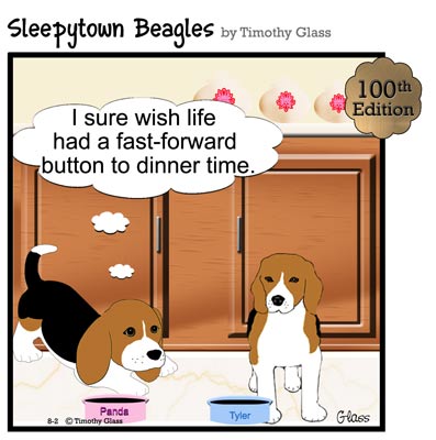 Sleepytown beagles Cartoon