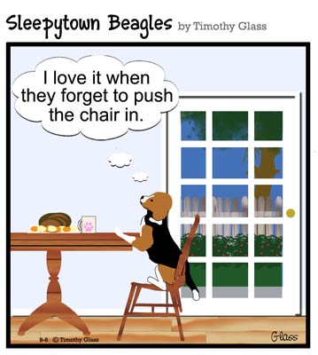 Sleepytown beagles Cartoon