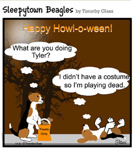 Sleepytown beagles Cartoon