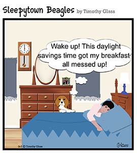 Sleepytown beagles Cartoon