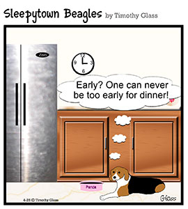 Sleepytown beagles Cartoon