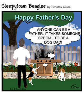 Sleepytown beagles Cartoon