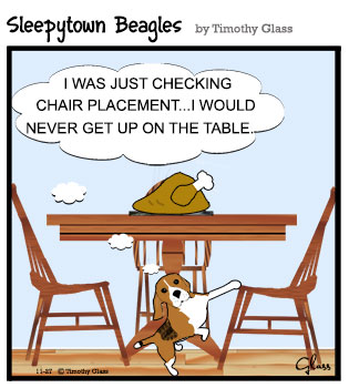 Sleepytown beagles Cartoon