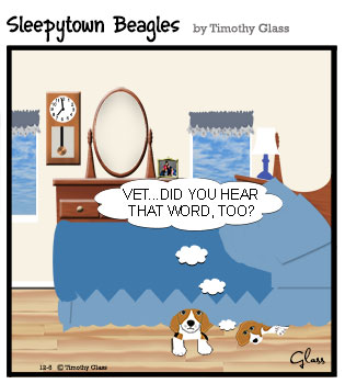 Sleepytown beagles Cartoon