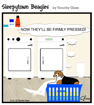 Sleepytown beagles Cartoon