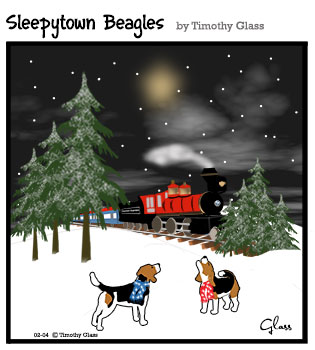 Sleepytown beagles Cartoon