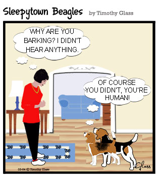 Sleepytown beagles Cartoon