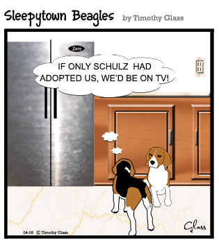 Sleepytown beagles Cartoon