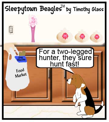 Sleepytown beagles Cartoon
