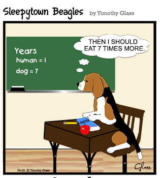 Sleepytown beagles Cartoon