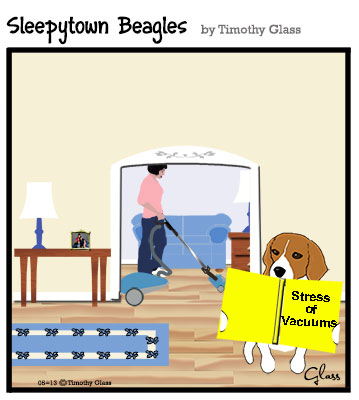 Sleepytown beagles Cartoon