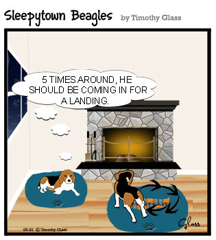 Sleepytown beagles Cartoon