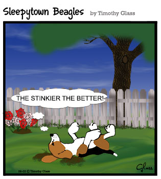 Sleepytown beagles Cartoon