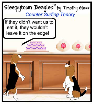Sleepytown beagles Cartoon