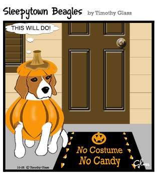 Sleepytown beagles Cartoon