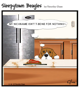 Sleepytown beagles Cartoon