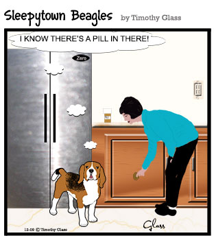 Sleepytown beagles Cartoon