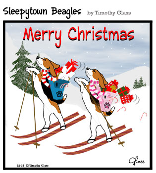 Sleepytown beagles Cartoon
