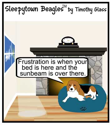 Sleepytown beagles Cartoon