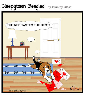 Sleepytown beagles Cartoon