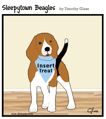 Sleepytown beagles Cartoon