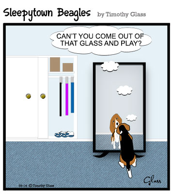 Sleepytown beagles Cartoon