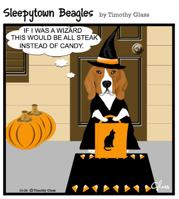 Sleepytown beagles Cartoon