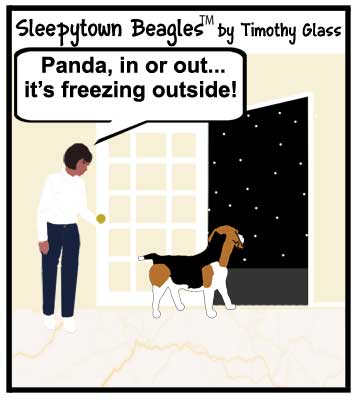 Sleepytown beagles Cartoon