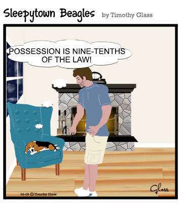 Sleepytown beagles Cartoon