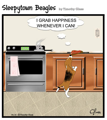 Sleepytown beagles Cartoon