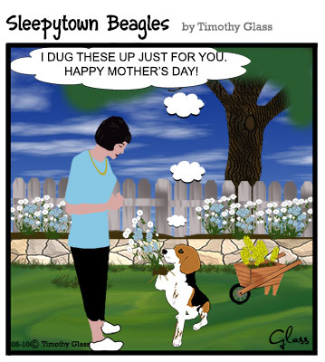 Sleepytown beagles Cartoon