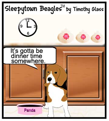 Sleepytown beagles Cartoon