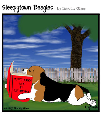 Sleepytown beagles Cartoon