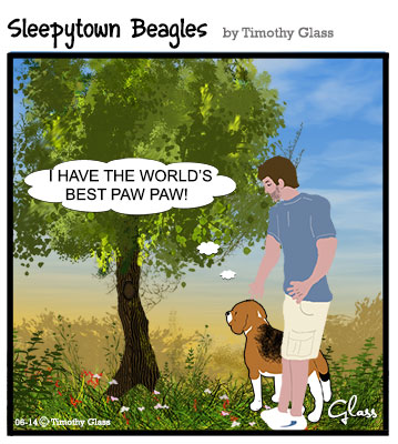 Sleepytown beagles Cartoon