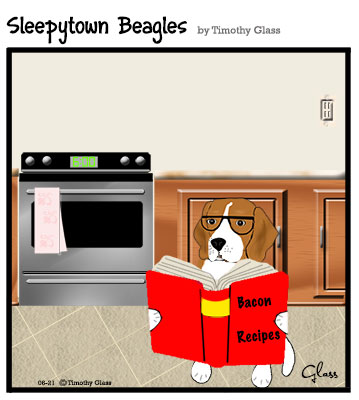 Sleepytown beagles Cartoon