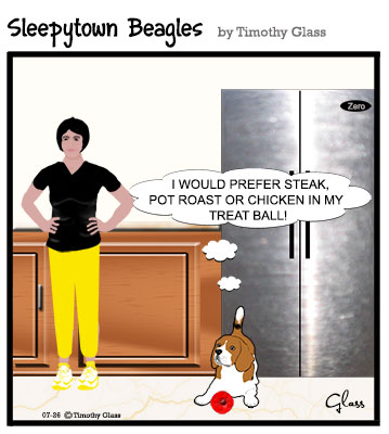 Sleepytown beagles Cartoon