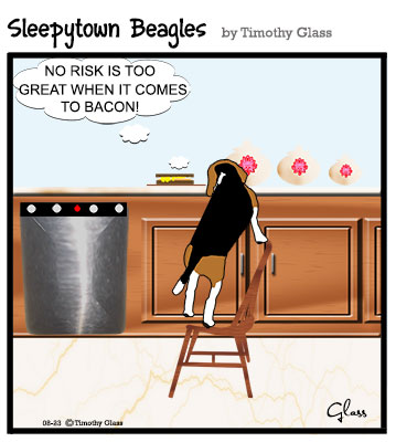 Sleepytown beagles Cartoon