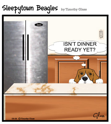 Sleepytown beagles Cartoon