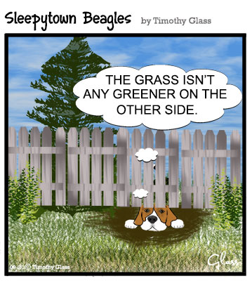 Sleepytown beagles Cartoon