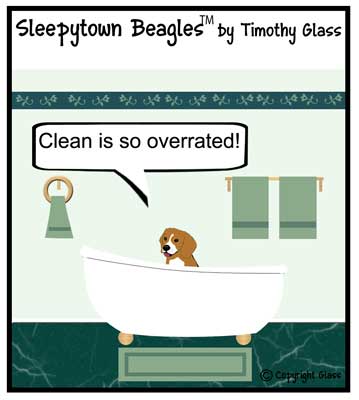 Sleepytown beagles Cartoon