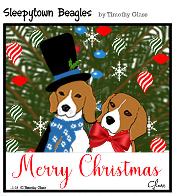 Sleepytown beagles Cartoon