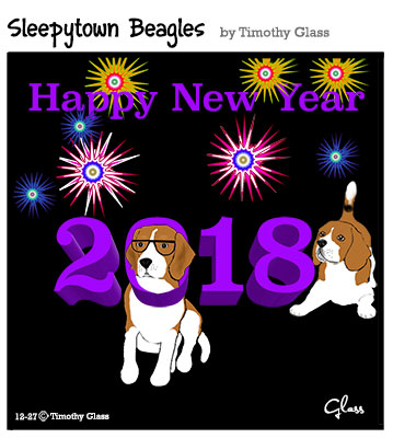 Sleepytown beagles Cartoon