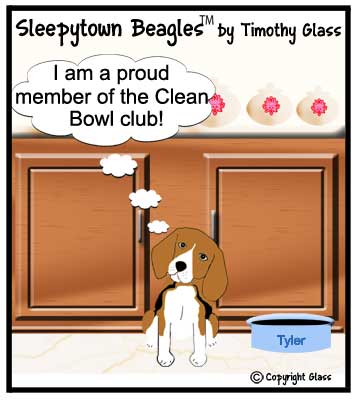 Sleepytown beagles Cartoon
