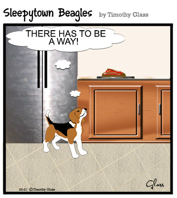 Sleepytown beagles Cartoon