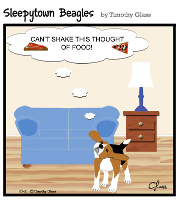Sleepytown beagles Cartoon