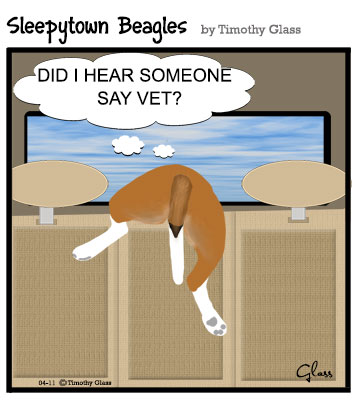 Sleepytown beagles Cartoon
