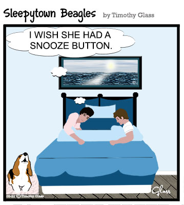 Sleepytown beagles Cartoon