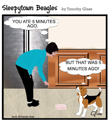 Sleepytown beagles Cartoon