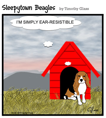 Sleepytown beagles Cartoon